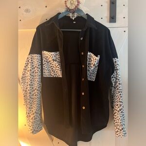 Corduroy cheetah jacket 🐆